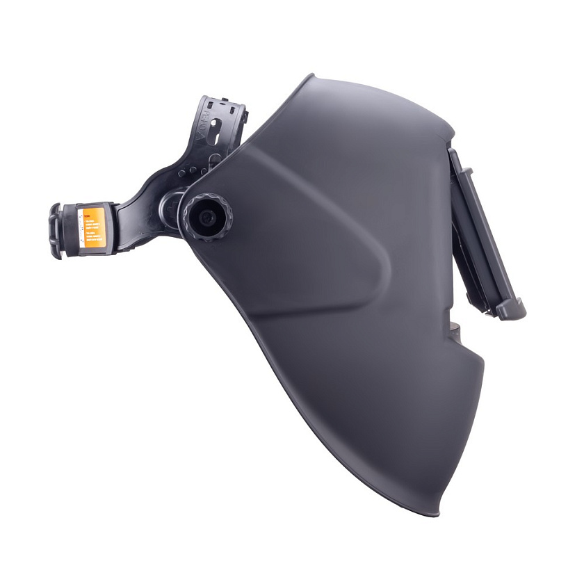 маска сварщика ГЛАДИАТОР "черная" с откидным стеклом