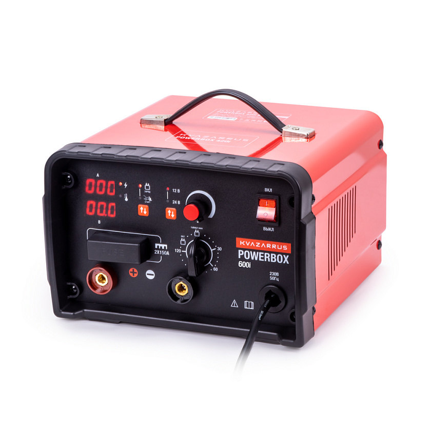 KVAZARRUS POWERBOX 600I, ТАЙМЕР, АЛЮМИНИЕВЫЙ КЕЙС
