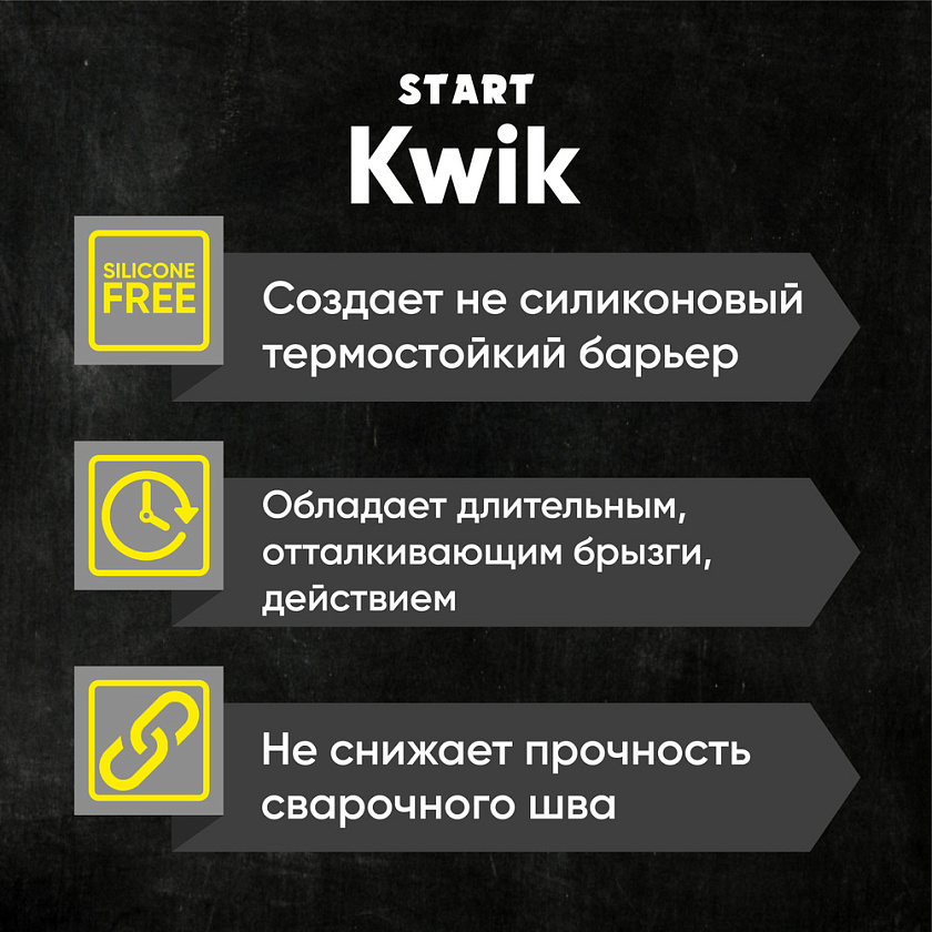 Спрей антипригарный KWIK 400мл без силикона START