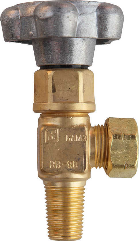 ВВ-88 исп. 03 (Вентиль баллонный водородный) БАМЗ
