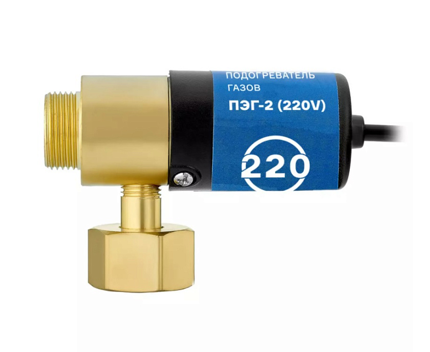 Подогреватель газов ПЭГ-2 (латунь, 220V) ПТК