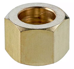 Гайка накидная М16х1,5, латунь   