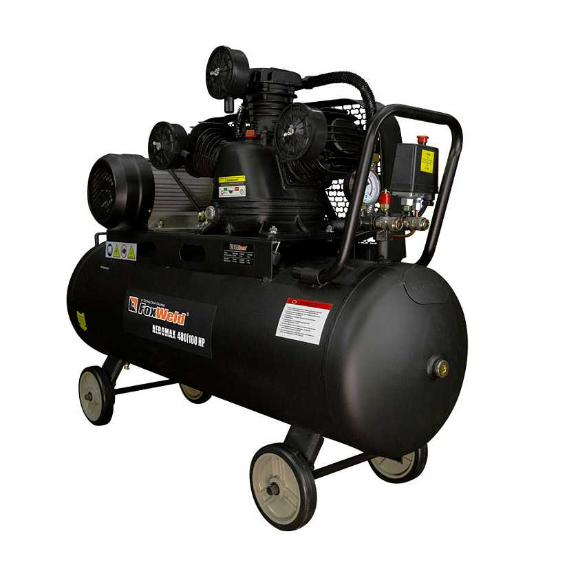 Компрессор масляный ременной AEROMAX 480/100 HP Foxweld