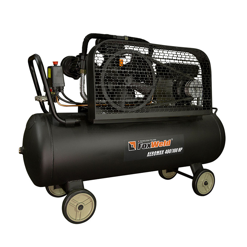 Компрессор масляный ременной AEROMAX 480/100 HP Foxweld