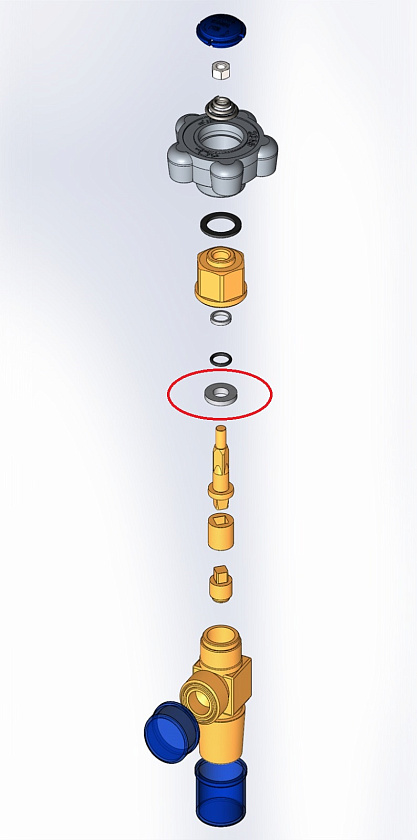 Сальник вентиля ВК-94