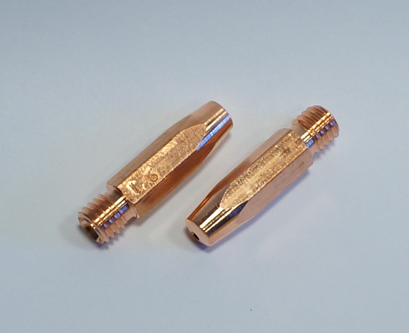 Наконечник шестигранный М8, d: 0.6-3,2 мм., L-34 мм. (Cu). Для оборудования KEMPI