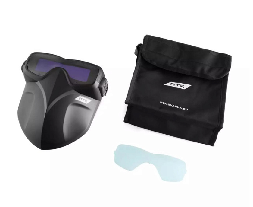 Маска хамелеон ПТК SK1000 SUPER VISION, чёрная