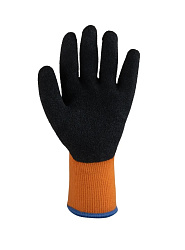 Утепленные акриловые перчатки с латексным покрытием   Китай